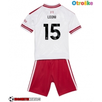 Otroške Nogometnih dresov Liverpool Giovanni Leoni #15 Gostujoči 2026-27 Kratki rokavi (+ hlače)
